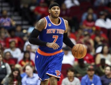 9. Carmelo Anthony (New York Knicks) - 24,559,380 (vía Hoopshype).