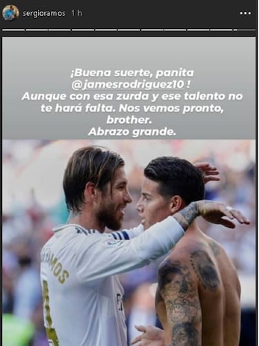 Así se despide el Real Madrid de James Rodríguez