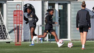 19/12/23 ENTRENAMIENTO REAL MADRID FEMENINO
LINDA CAICEDO Y FELLER