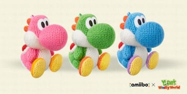 Los Amiibo de Yoshi de lana serán un poco más caros