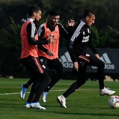 Un River disminuído se prepara para el debut