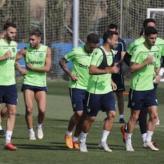 Todos disponibles para la gran final ante el Rayo de este sábado