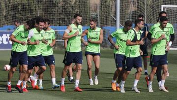 La plantilla granota ya prepara el duelo del pr&oacute;ximo s&aacute;bado ante el Rayo Vallecano.