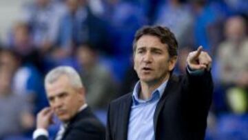 El entrenador de la Real Sociedad, el francés Philippe Montanier.