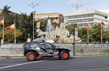 Audi RS Q e-tron, será el arma con la que el próximo mes de enero Sainz intente el asalto a su cuarta victoria en el Dakar.


