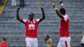 Santa Fe golea al campeón Tolima y sigue vivo en la Liga