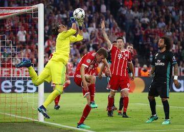 Keylor Navas and Thomas Mueller.