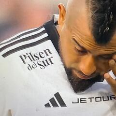 Pocas veces se vio a Arturo Vidal así en una cancha: ¡muy emocionado!