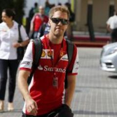 Vettel 'bautiza' su Ferrari SF16-H con el nombre de Margherita