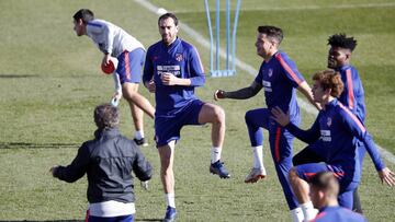 07/12/18 ENTRENAMIENTO ATLETICO DE MADRID
GODIN