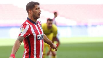 Luis Suárez, durante el partido contra el Villarreal.