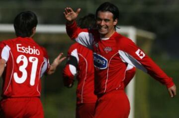 Juan José Ribera: 8 equipos. El 'Coto' anotó en U.de Concepción 23, Osorno 3, S.Morning 2, Puerto Montt 2, D.Concepción 2, U.Española 1, Ñublense 1 y La Serena 1.