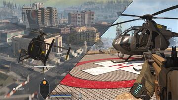 Helicópteros en Call of Duty Warzone: mapa y localización