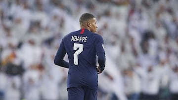 Mbapp&eacute;, en el Bernab&eacute;u, el 26 de noviembre.