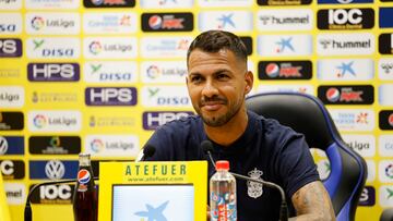 25/05/23 FUTBOL SEGUNDA DIVISION  UD LAS PALMAS RUEDA DE PRENSA DE JONATHAN VIERA