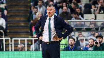 Sarunas Jasikevicius, entrenador del Zalgiris Kaunas.