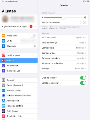 Cómo eliminar el sonido y la vibración del teclado en tu iPhone y iPad