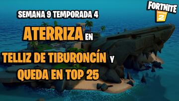 ¿Dónde está Telliz de Tiburoncín en Fortnite Temporada 4?