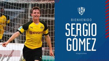 El Borussia Dortmund cede al Huesca a Sergio Gómez