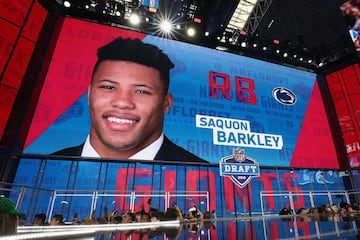 Las mejores imágenes de los seleccionados en el NFL Draft