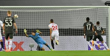 Bruno Fernandes marc¨® de penalti el 0-1.