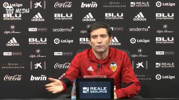 La respuesta de Marcelino a las declaraciones de Bordalás