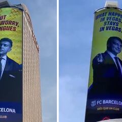 Mensaje ‘irónico’ de Laporta al Real Madrid en Las Vegas