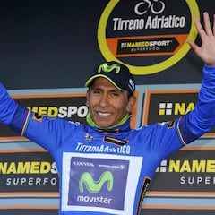 Nairo aguanta la maglia azzurra y Sagan da de nuevo