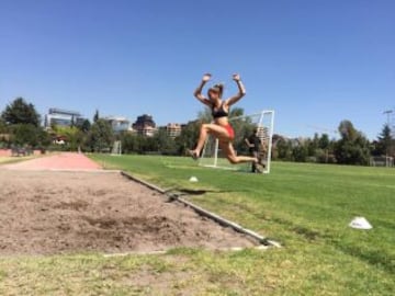 Isidora Jiménez competirá en 100 y 200 metros planos en los Panamericanos y será además la abanderada chilena en la ceremonia oficial.