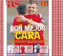 Las portadas de AS de abril
