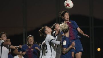 El Madrid CFF cayó 7-0 en Barcelona.