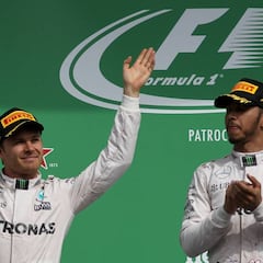 Los resultados que harían campeón a Rosberg en Brasil