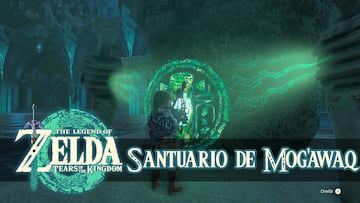 the legend of zelda tears of the kingdom nintendo switch guia santuario mog'awaq
