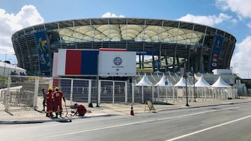 Estadio Arena Fonte Nova. 