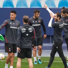 El Levante ultima los detalles de la visita del Espanyol sin Morales