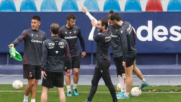El Levante ultima los detalles de la visita del Espanyol sin Morales