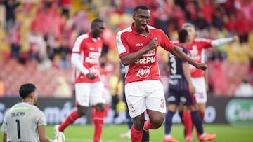 Independiente Santa Fe - Junior de Barranquilla en la Liga BetPlay