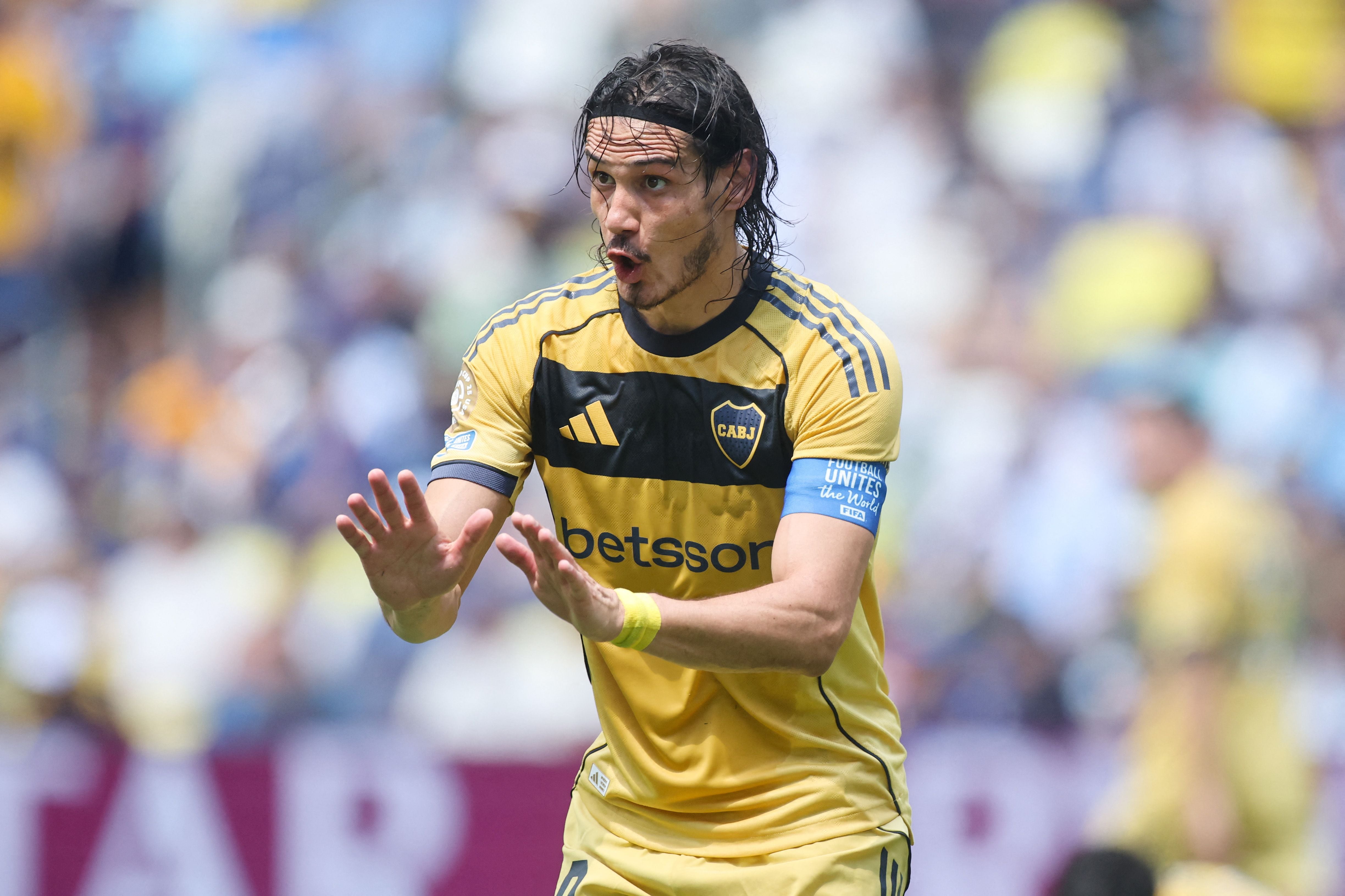 Cavani la la en Boca