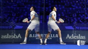 Fernando Belasteguín durante un encuentro del Adeslas Madrid Open.