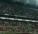 Así vibró la hinchada del Besiktas tras el gol de Roco