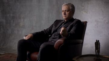 09/12/20 Mourinho en el documental &#039;The playbook&#039;, de Netflix.