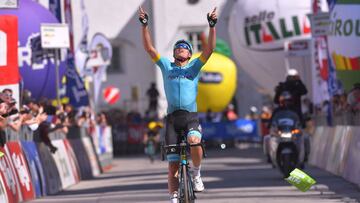 Luis León Sánchez triunfa en Lienz y Pinot sigue como líder