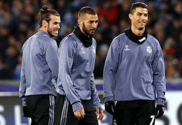 Bale, Benzema, Cristiano AKA the 'BBC'