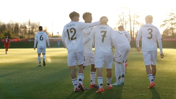 27/11/24 UEFA YOUTH LEAGUE PARTIDO
LIVERPOOL - REAL MADRID
ALEGRIA
