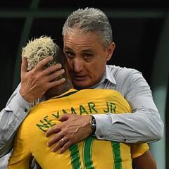 Neymar recomienda al Barça que fiche a Tite por Luis Enrique