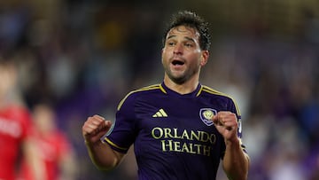 The Uruguayan star scored his first goal for Orlando City in the CONCACAF Champions Cup victory over Cavalry.