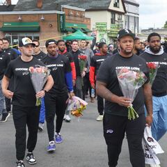 The Buffalo Bills are helping the community to heal after mass shooting