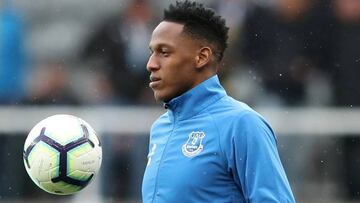 Yerry Mina, defensa de Everton