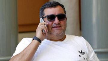 Mino Raiola, representante de Verratti.