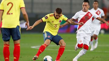 Gustavo Cu&eacute;llar, entre los destacados del triunfo de Colombia 0-36 sobre Per&uacute; en Lima.